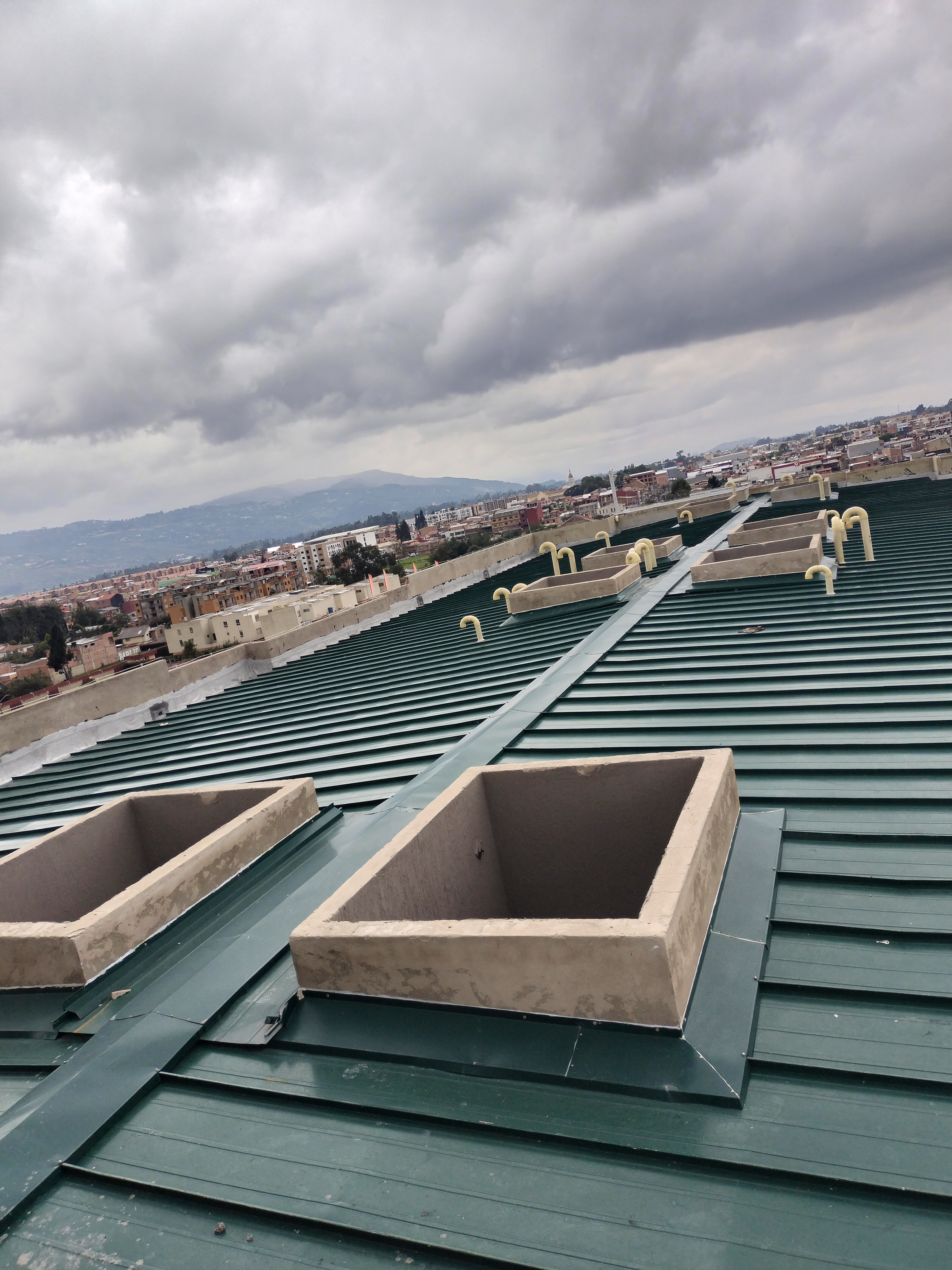 Cubiertas metálicas estructurales — proyecto 8